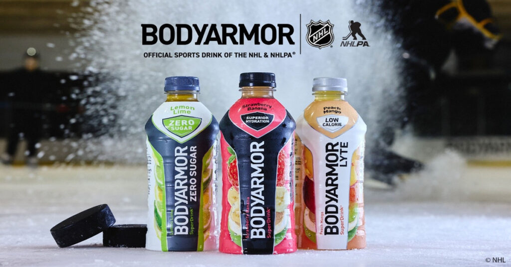 A First: BODYARMOR Sports Drink to be Featured Across the National Hockey League