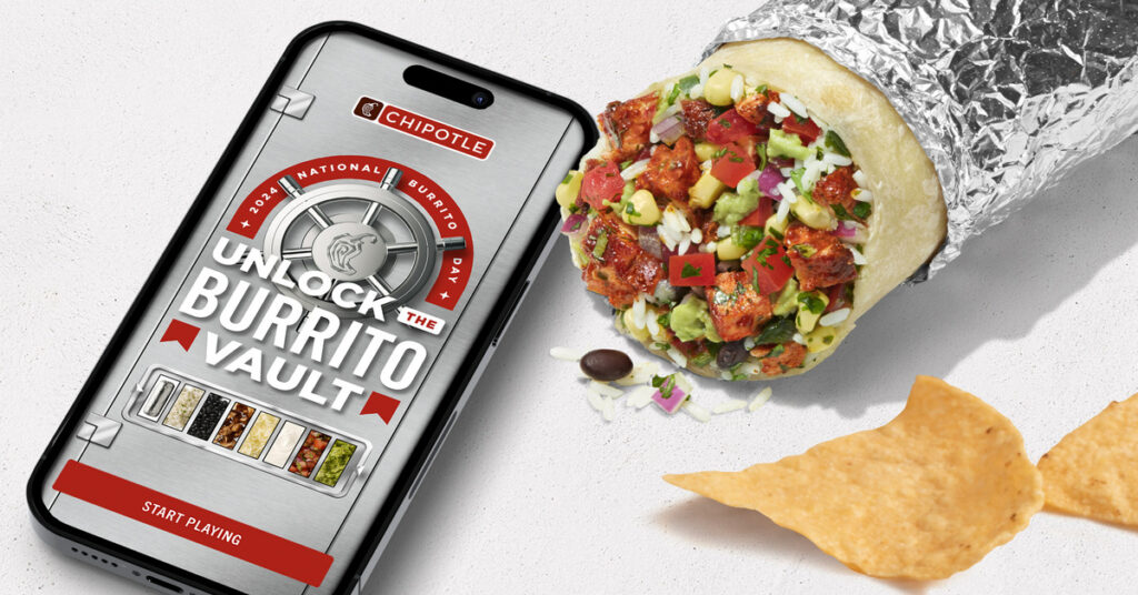Burrito Vault: Chipotle Launches Interactive Game, Opportunities to Play and Win