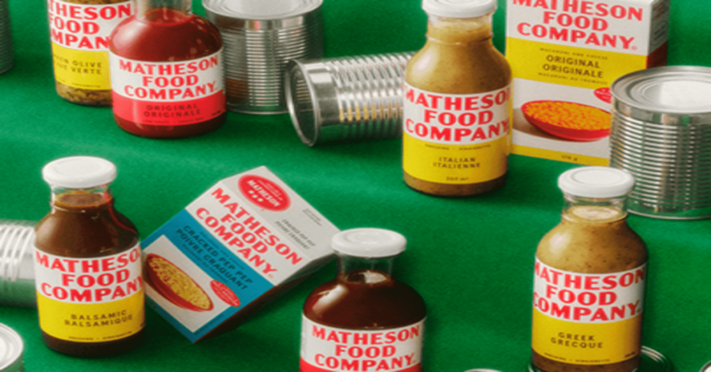 Matheson Food Company Goes Retro for Simplicity and Effortless Style