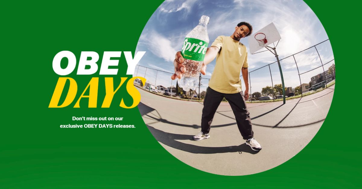 Obey Your Thirst with Sprite this summer
