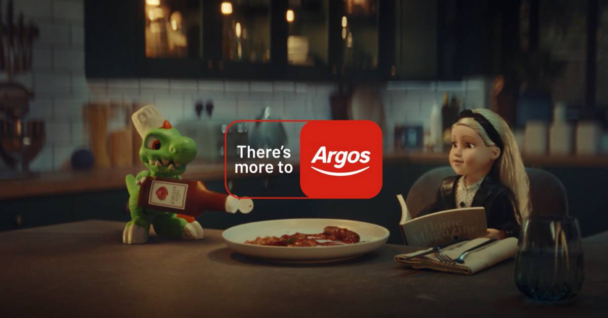 Argos’ iconic brand mascots, are at it again, this time they have taken ‘There’s More to Argos to another level in a 30-second ad film.