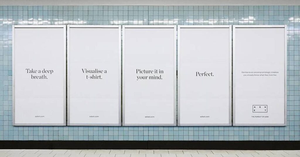 Asket Goes Image-Less for Three Days: Bold Social Experiment