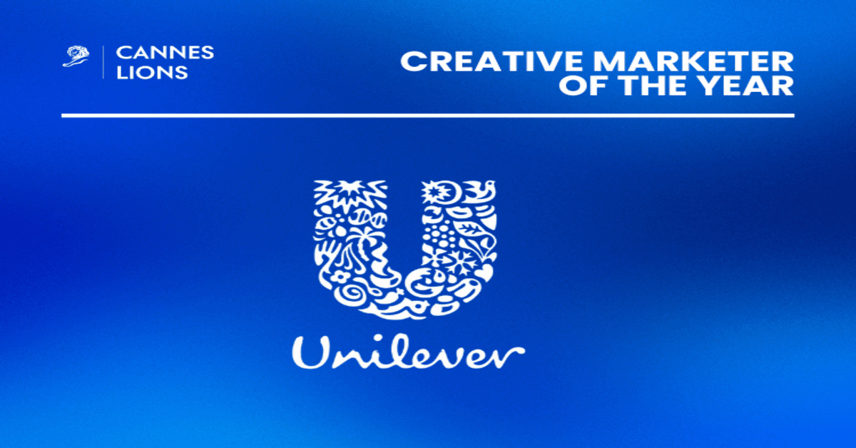 Unilever Sweeps 2024 Creative Marketer of the Year 2024: Cannes Lions
