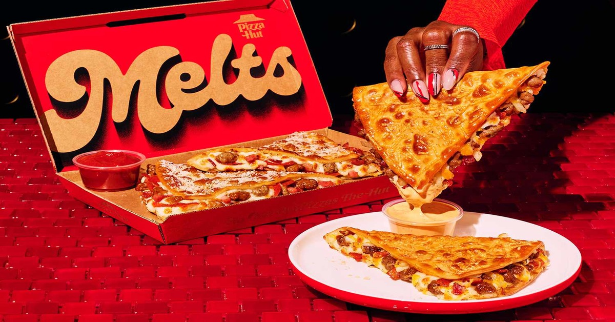 Pizza Hut Steps into Burger Business with the New Cheeseburger Melt