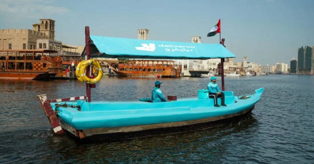 Deliveroo Pays Homage to the Historic Dubai Creek with One-off Abra Delivery