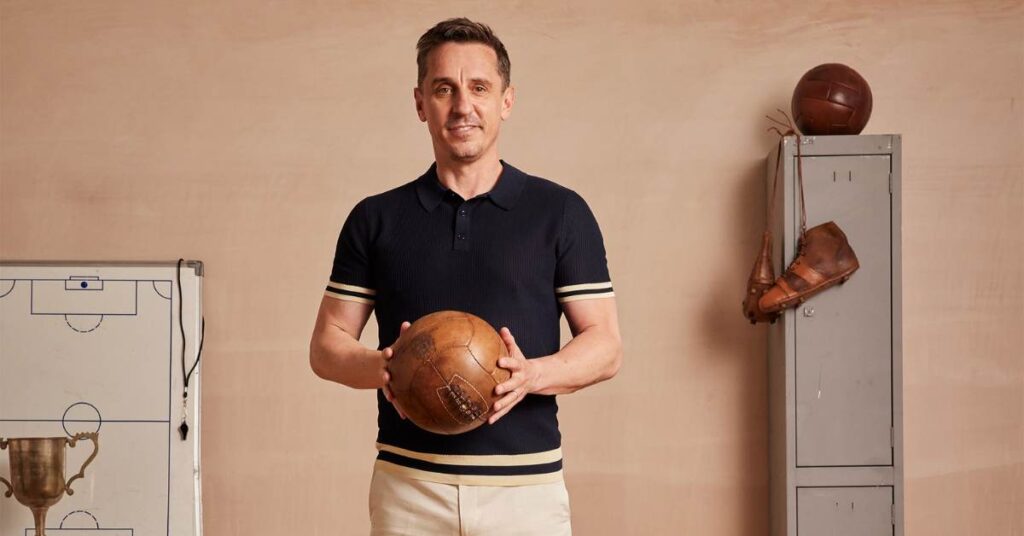 Gary Neville is the Face of Hawes & Curtis