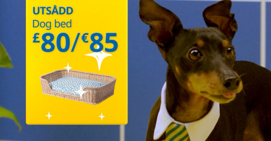 Cats and Dogs Showing Latest Ikea Products in Classic Teleshopping Style