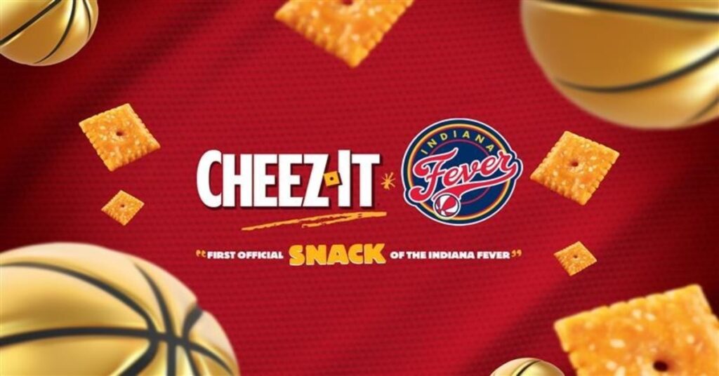 Cheez-It Rise as the First Official Snack of the Indiana Fever