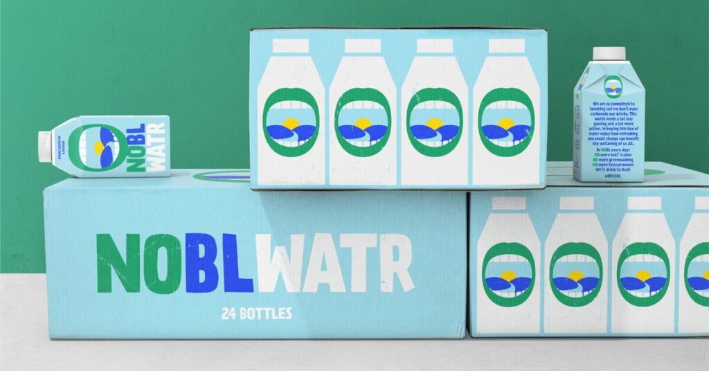 Drink Responsibly: How Nobl Water is Promoting Sustainability, One Carton at a Time?