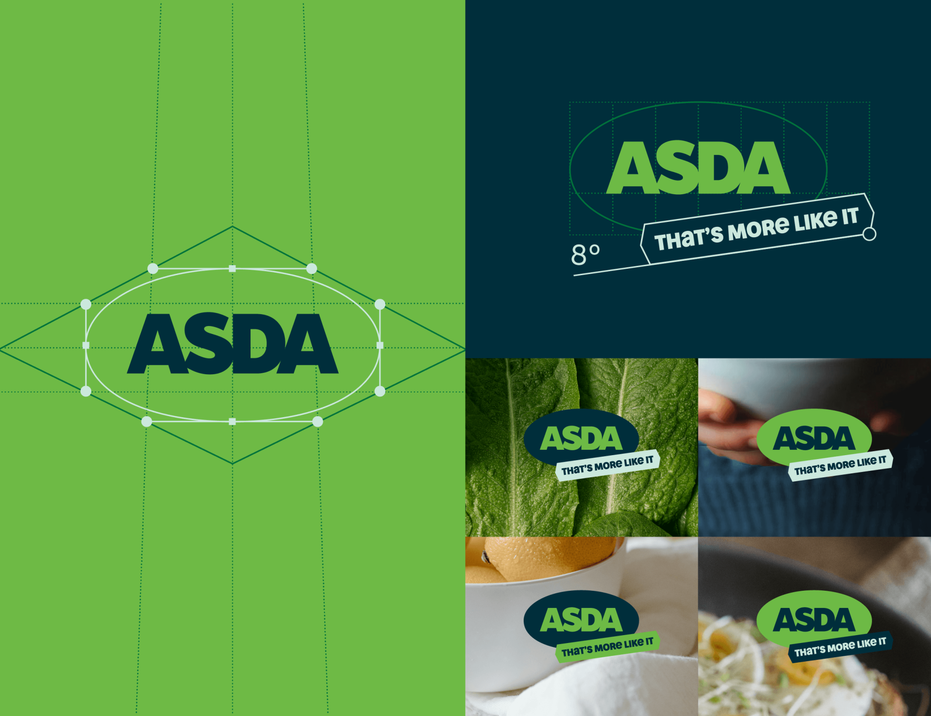 Asda rebrand and design