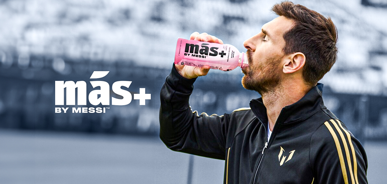Inter Miami captain Lionel Messi has launched a sports hydration drink brand Mas+
