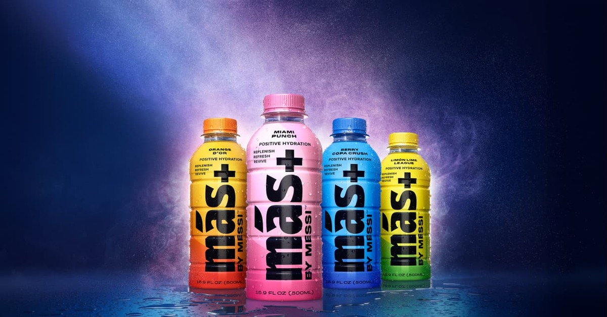 Lionel Messi Launches New Sports Drink: Mas+
