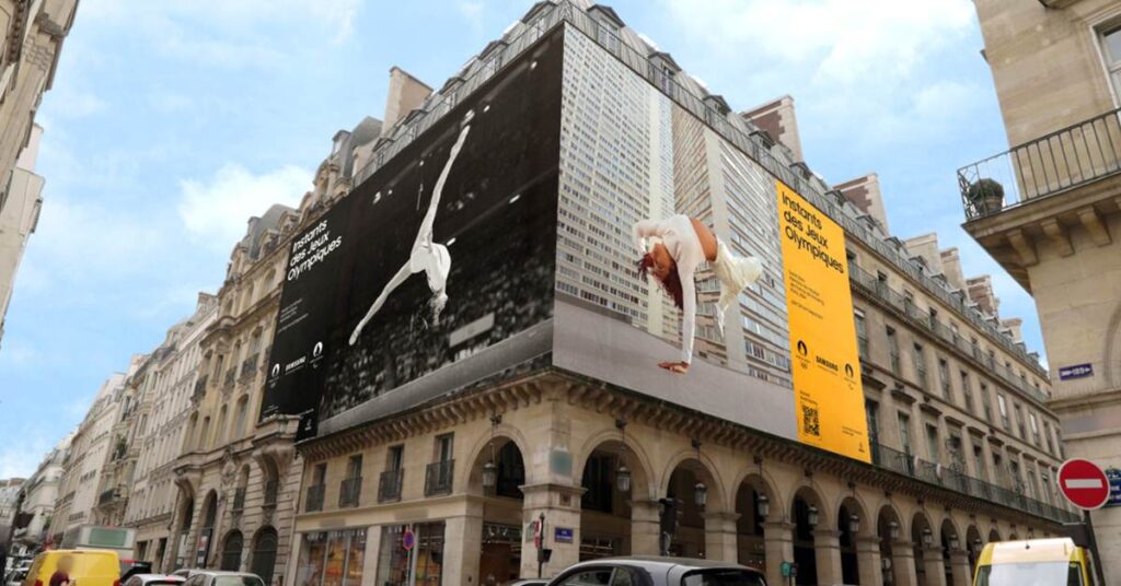 Samsung Celebrates Paris Olympics With New Art Campaign ‘Olympic Games Instants Shared #withGalaxy’
