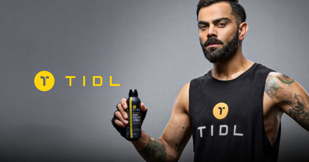 TIDL and Virat Kohli Partner to Transform Pain Relief in India