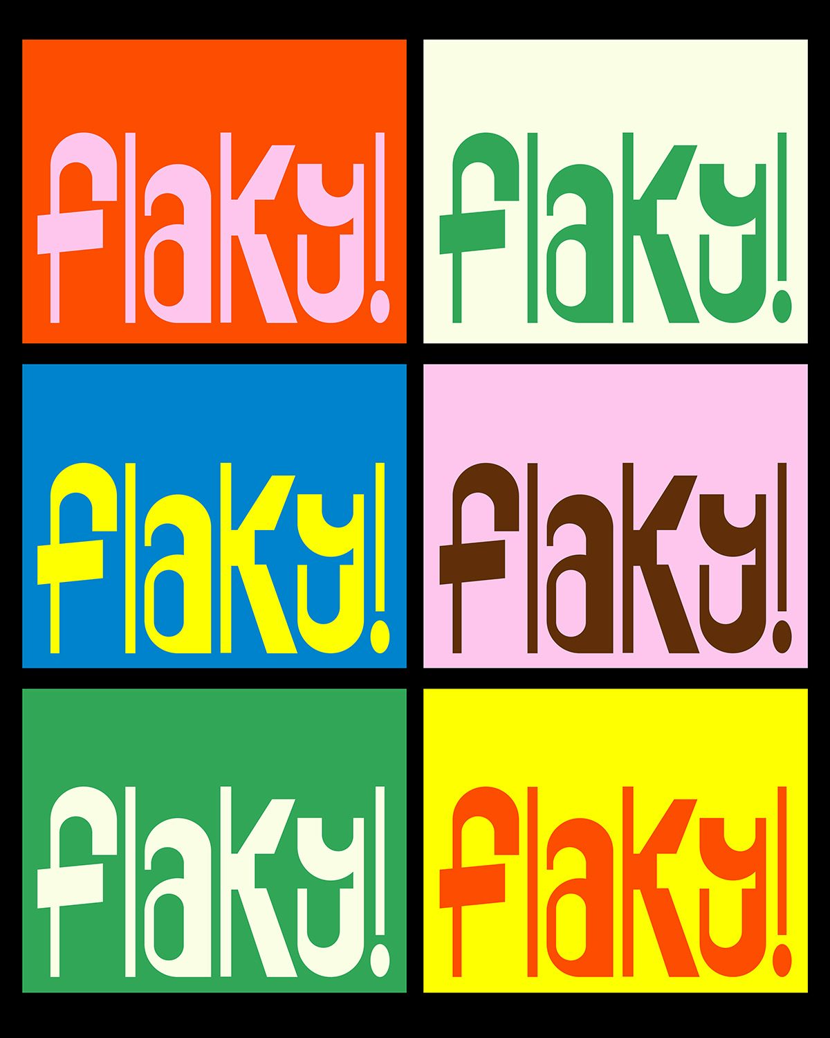 Flaky's rebranding was intended to evoke a strong sense of joy and capture the essence of Denai Moore's childhood memories of Jamaican patty shops.