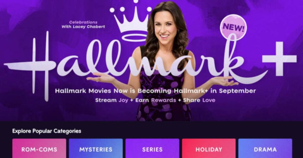 Hallmark Refreshes Streaming Service Brand Hallmark Movies Now to ‘Hallmark+’