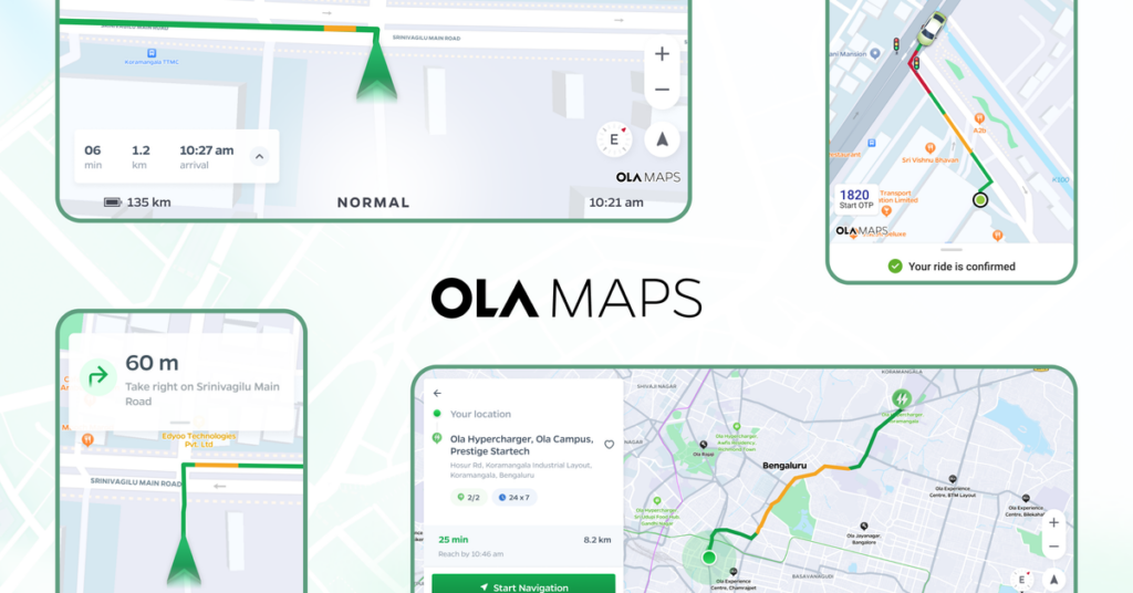 Ola Maps: Ola Cabs Saves Big on Mapping Costs with New In-House Map