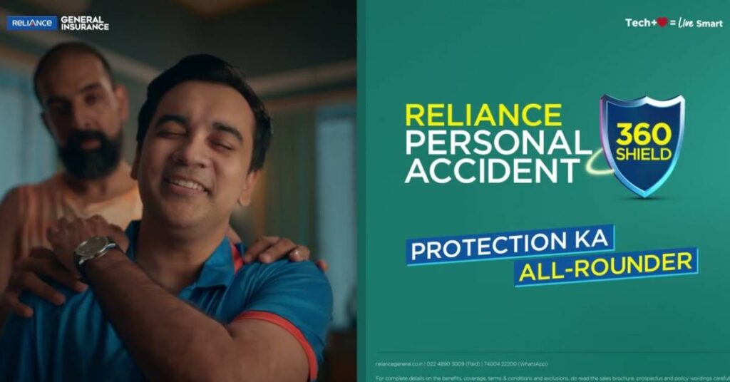 Reliance General Insurance Launches ‘Reliance Personal Accident 360 Shield Campaign ‘Protection Ka All-rounder’