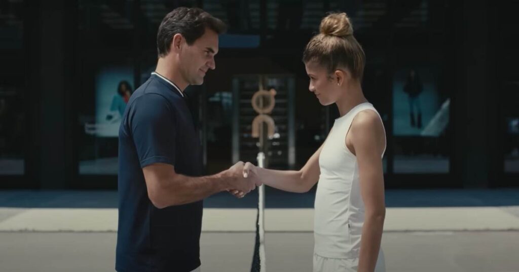 Air Tennis Anyone? Roger Federer & Zendaya Serve Up Fun in New ‘On’ Campaign