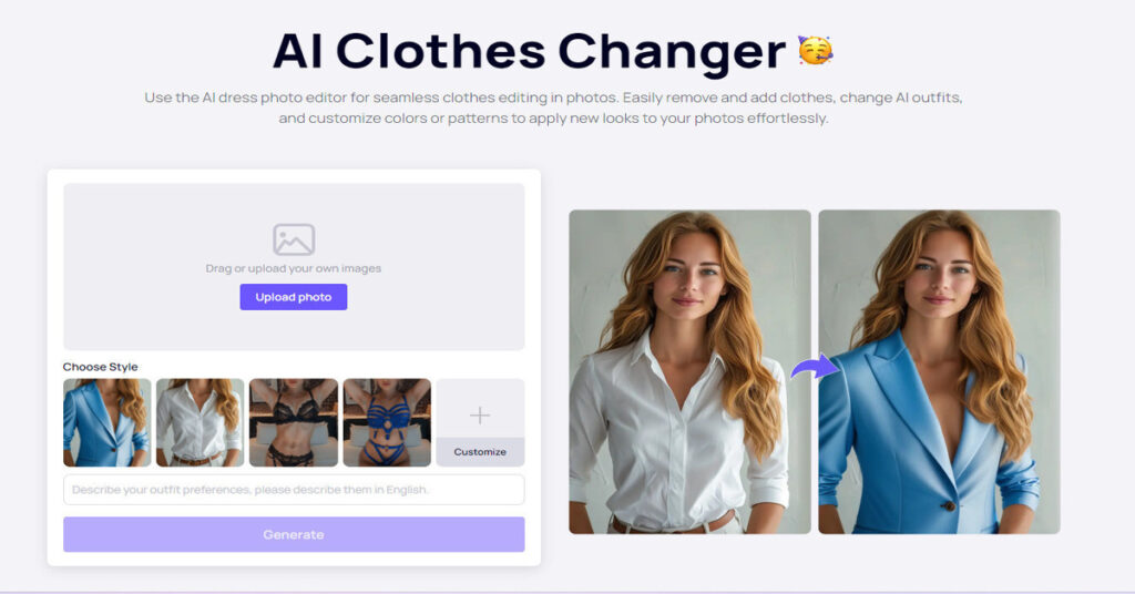 iFoto Unveils AI Clothes Changer for Users to Customize Clothing in Photos: Seamless Shopping Experience