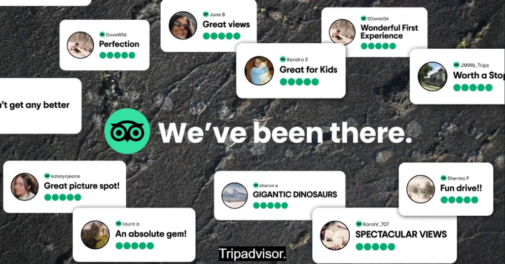 Tripadvisor Returns with First Campaign in Years: ‘We’ve Been There’ Highlights Massive User Reviews