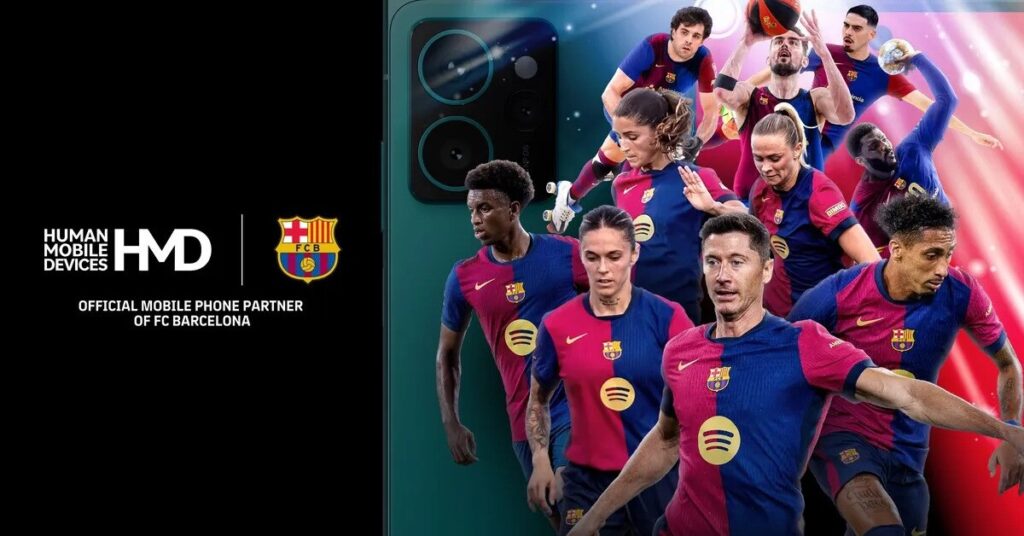 FC Barcelona and HMD Unveil Partnership with Creative Hair Art and New Smartphone