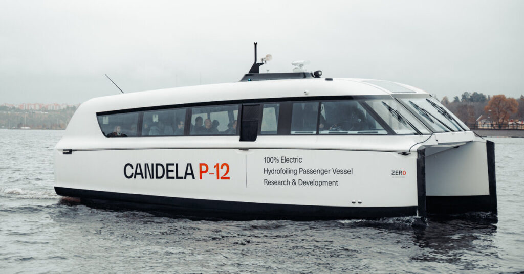 NEOM Partners with Candela for World’s First High-Speed Electric Hydrofoil Fleet