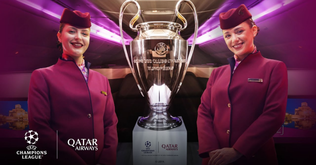 Qatar Airways' New Campaign Celebrates UEFA Champions League Partnership