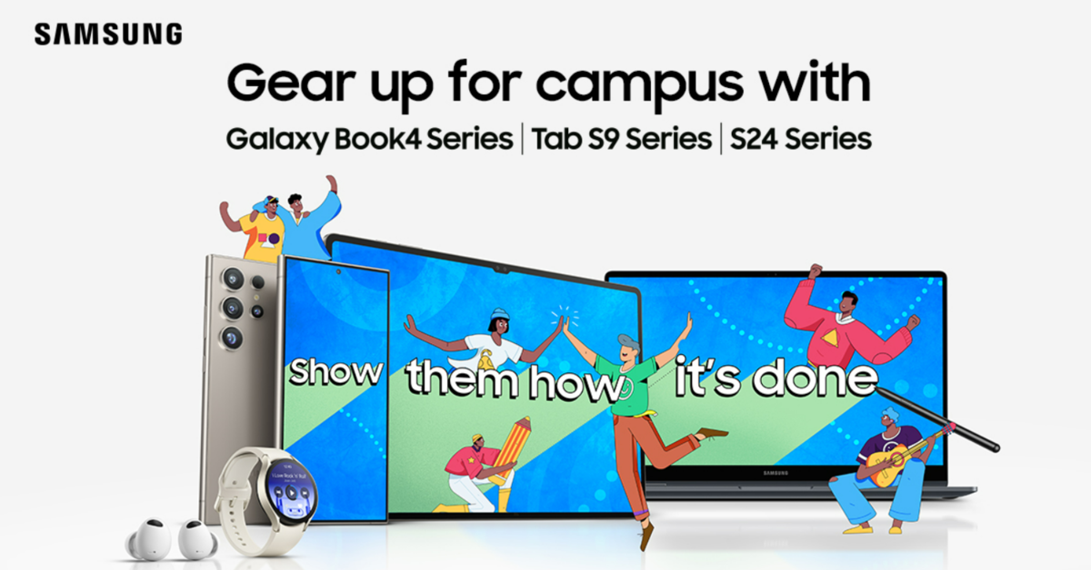 Samsung Back to Campus campaign