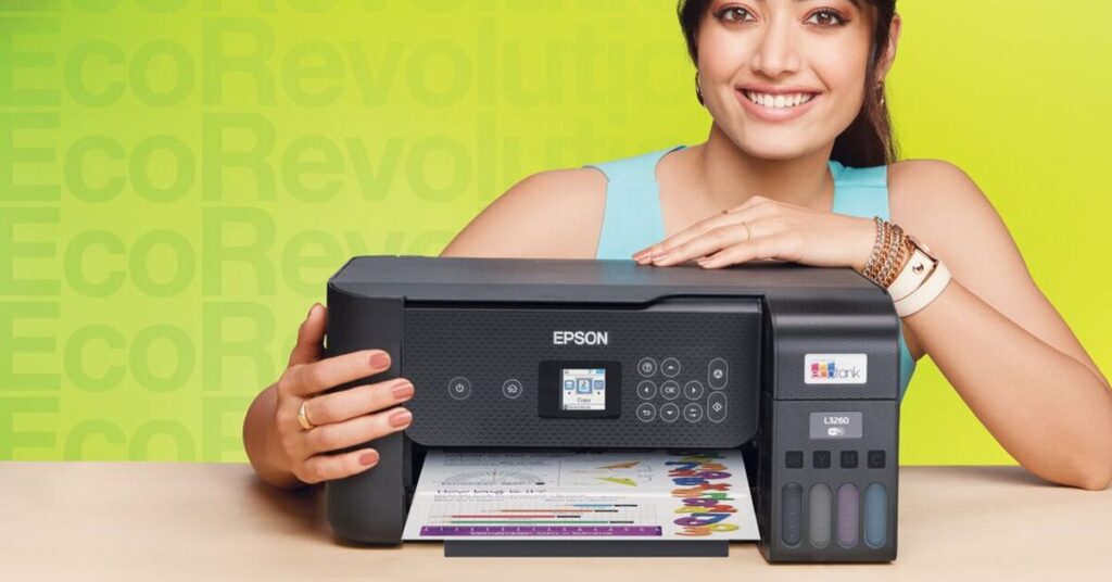 Print for Less: Epson’s New EcoTank Campaign with Rashmika Mandanna