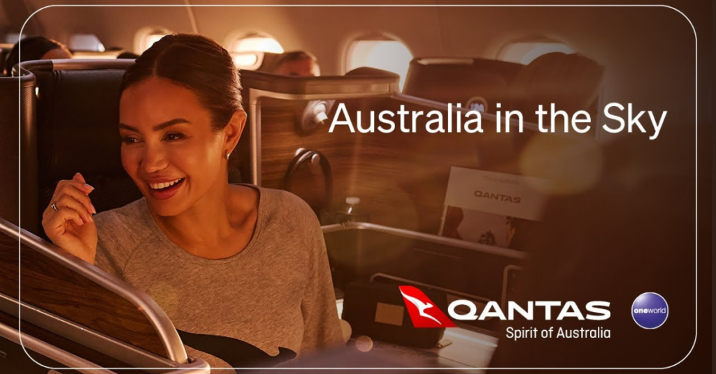 Qantas Flies To North America With ‘Australia in the Sky’