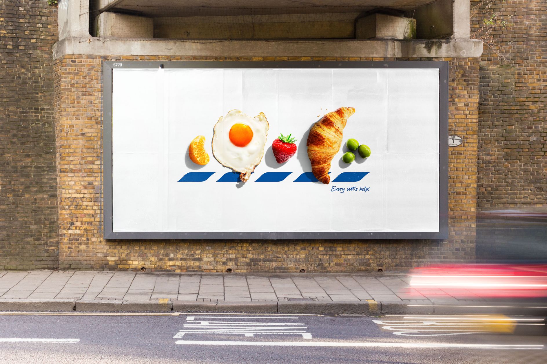 ICONS of Tesco's campaign reimagines its logo with fresh produce, emphasizing quality and inspiring shoppers to explore new culinary possibilities.